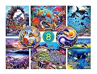 Ceaco 8-in-1 Multipack Puzzle Seaside