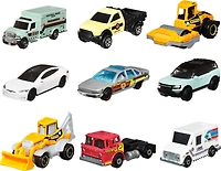 Matchbox - Coffret-cadeau de 9 véhicules - Les styles peuvent varier.