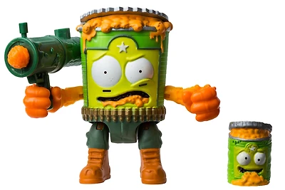 The Grossery Gang Time Wars Wave 2 Action Figure – Bad Beans Shooter