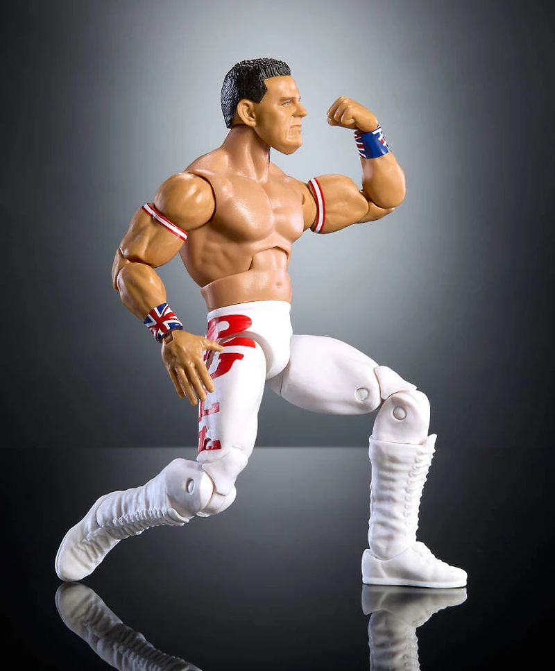 WWE-Monday Night Wars British Bulldog-Coffret figurine et accessoires