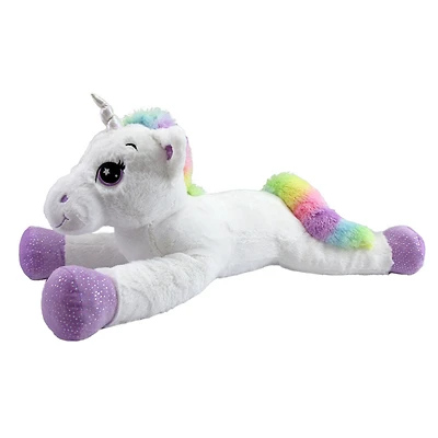 Goffa - licorne blanche en peluche