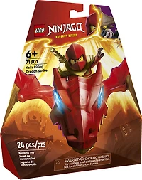 Jouet LEGO NINJAGO L'attaque du dragon levant de Kai 71801