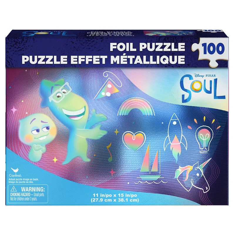 Pixar, Soul, Puzzle avec effet métallique de 100 pièces