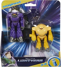 Imaginext - Coffret figurines Zurg et Zyclops du film "Lightyear" de Disney et Pixar