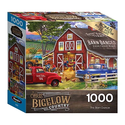 Bigelow Country Cra-Z-Art Casse-têtes 1000pc  - The Barn Dance