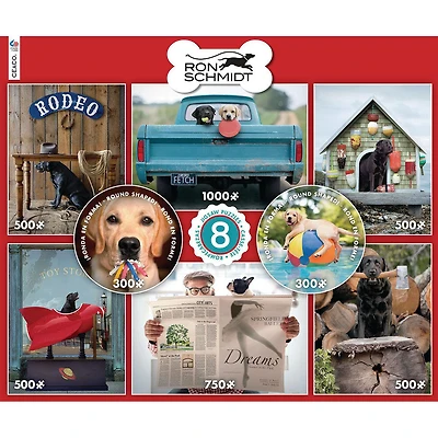 Ceaco casse-tête Ron Schmidt 8 en 1