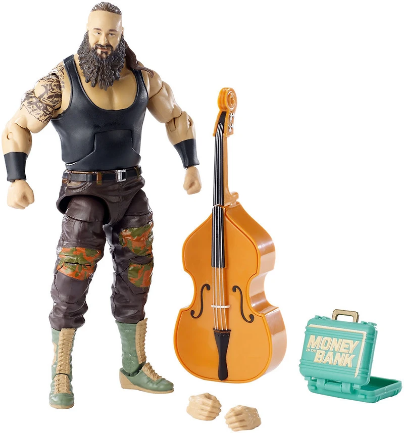 WWE - Collection Elite - Figurine Articulée - Braun Strowman