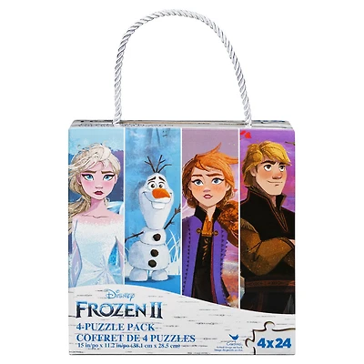 Disney Frozen 2 4-Pack of Jigsaw Puzzles
