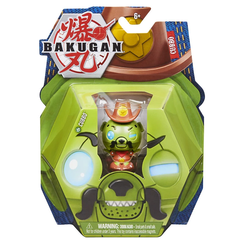 Bakugan, Coffret Sheriff Cubbo, Figurines articulées transformables Geogan Rising à collectionner