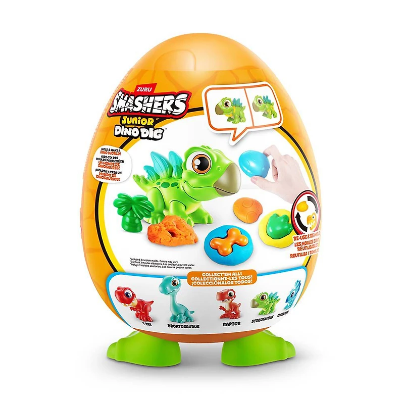 Smashers Junior Dino Dig Small Egg
