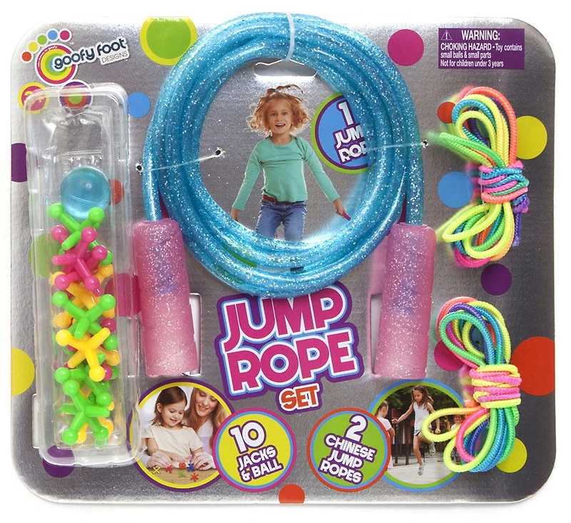 Goofy Foot Designs Jump Rope Combo Set - 1 per order, colour may vary (Each sold separately, selected at Random)