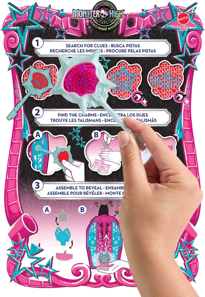 Monster High-Monstrueux Secrets Catty Noir-Coffret