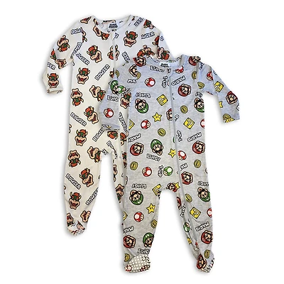 Lot de 2 dormeuses Super Mario