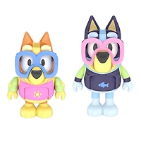 Bluey Figure 2 Pack- Pool Time - Bluey and Bingo