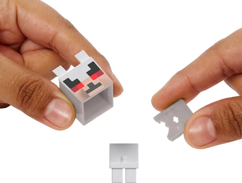 Minecraft Mini Têtes de créatures Figurines