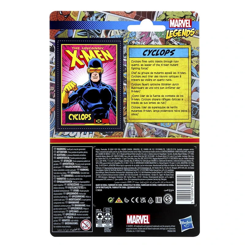 Marvel Legends 3.75-inch Retro 375 Collection Marvel's Cyclops Action Figure Toy