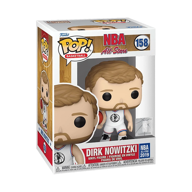 Funko Pop! NBA: Dirk Nowitzki in 2019 All Star Uniform Vinyl Figure