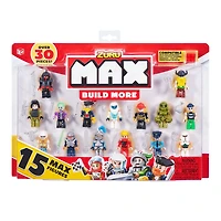 Ensemble de mini figurines MAX Build More (15 figurines) par ZURU