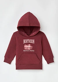 Northern Reflections Iconic Loon Chandail à capuchon Rouge