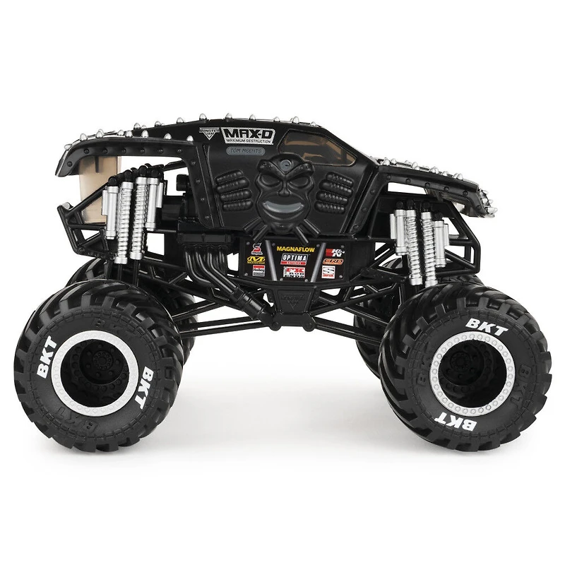 Monster Jam, Monster truck Max-D officiel, véhicule en métal moulé à collectionner