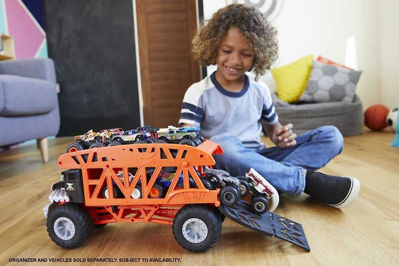 Hot Wheels - Monster Trucks - Transporteur Monstre