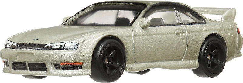 Hot Wheels Premium Car Culture Slide Street Nissan Silvia S14 1:64 Scale Collectible Toy Vehicle