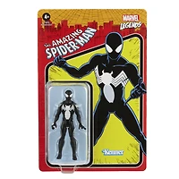 Marvel Legends Series Retro 375, figurine de collection rétro Symbiote Spider-Man de 9,5 cm