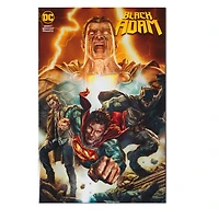 DC Direct - 7 Inch Figurine with Comic - Black Adam Comic - Black Adam Figurine