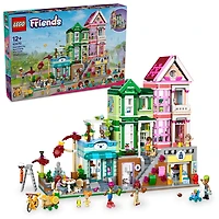 LEGO Friends Les appartements et les boutiques de Heartlake City, Ensemble de modèle, Cadeau pour enfants et adolescents 42670