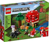 LEGO Minecraft La maison champignon 21179 Ensemble de construction (272 pièces)