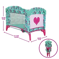 Parc de jeu Dream n Fun pour poupée, Mint Heart