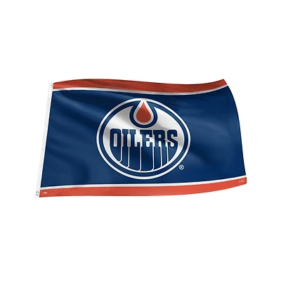 Drapeau mural 3 x 5 LNH Edmonton Oilers