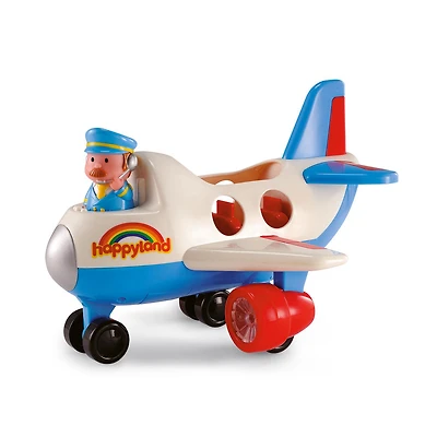 Happyland Fly and Go Jumbo Jet - Édition anglaise - Notre exclusivité