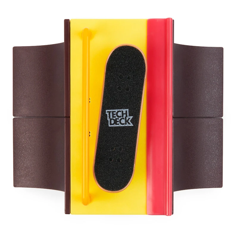 Tech Deck, Vert Wall 2.0, X-Connect Park Creator, Coffret rampe à construire et à personnaliser avec fingerboard exclusif