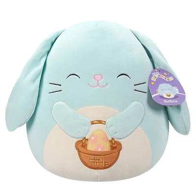 Squishmallows de 19,0 cm Pâques - Buttons lapin bleu pâle