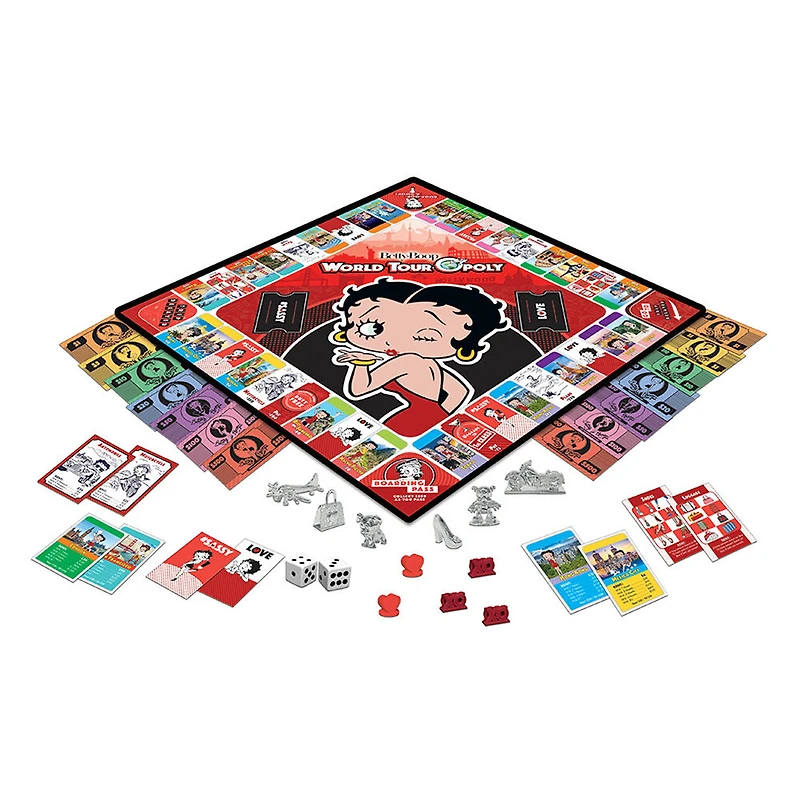 Masterpieces Puzzle Company Betty Boop Opoly Board Game