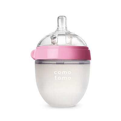 Comotomo Natural Flow Bottle Pink 150Ml