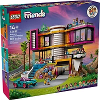 LEGO Friends Andrea's Modern Mansion Doll House - 4 Story Toy House Building Set for Kids - 42639