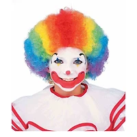 Perruque de clown arc-en-ciel