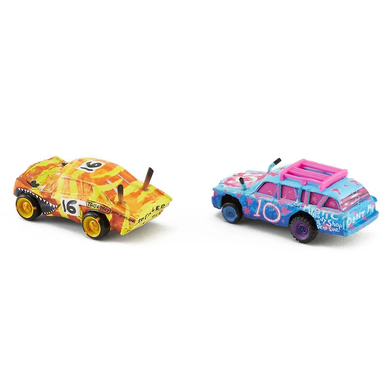 Disney/Pixar Les Bagnoles - Coffret de 2 véhicules - Blind Spot et Pushover.