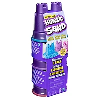 Kinetic Sand - Coffret Shimmering Sand avec des moules
