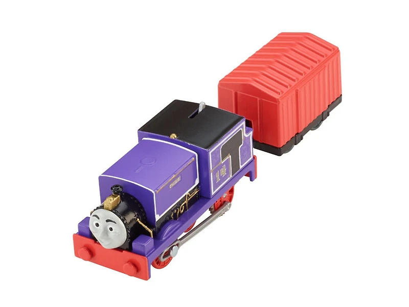 Thomas et ses amis - Fisher-Price -  Locomotive motorisée Charlie TrackMaster - Édition anglaise