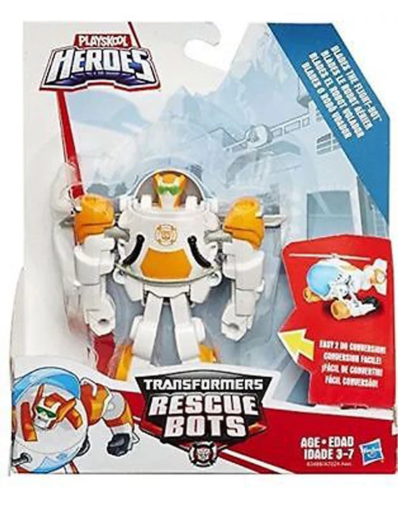 Playskool Heroes - Transformers Rescue Bots - Figurine Blades le robot aérien