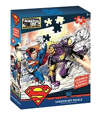 Scratch Off: DC Universe- Superman & Mongul Scratch Puzzle 150 p