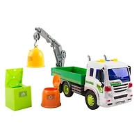 Dragon Wheels - Camion De Transport De Poubelles