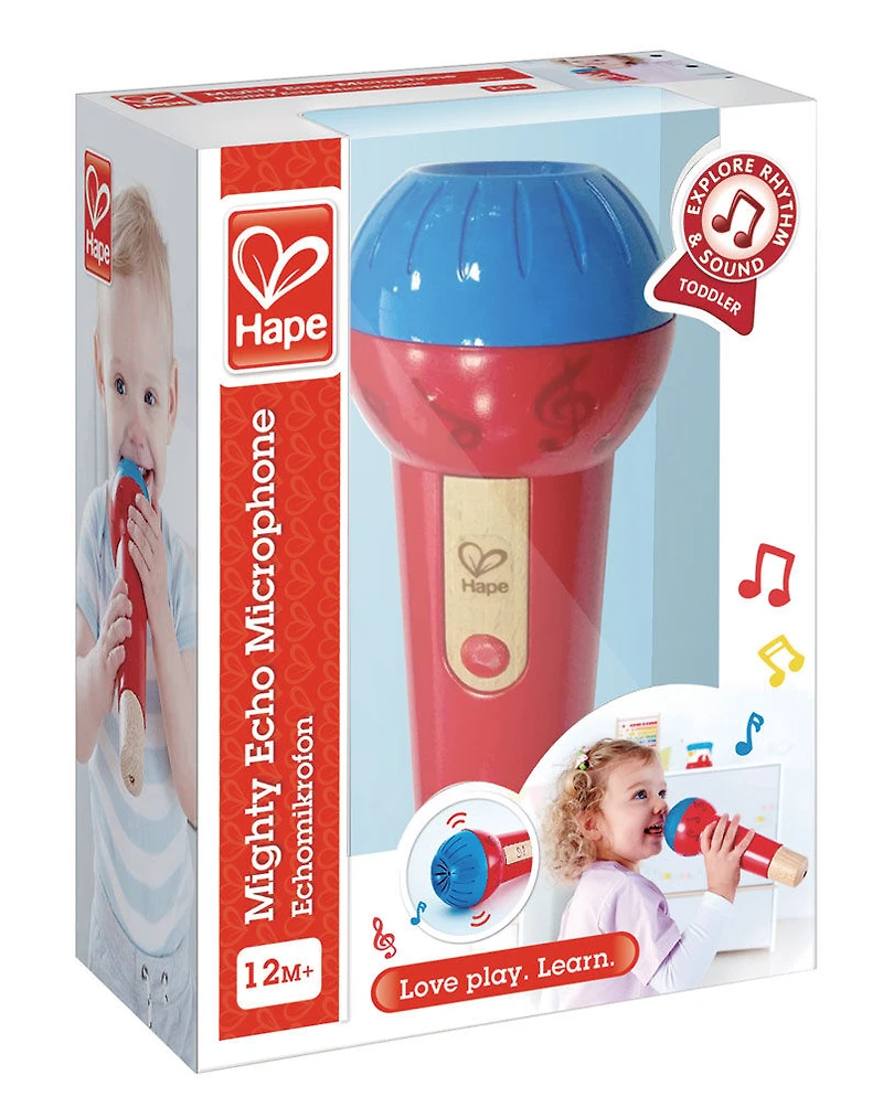 Hape Mighty Echo Microphone - English Edition
