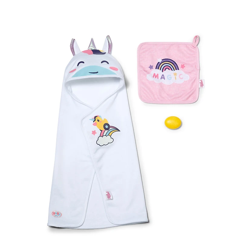 BABY born Hooded Towel Set