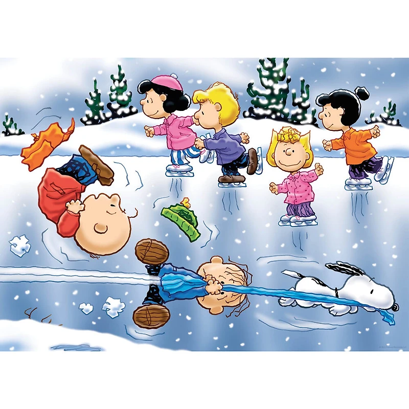 Peanuts - Skating 1000 Piece Jigsaw Puzzle