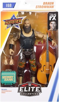 WWE - Collection Elite - Figurine Articulée - Braun Strowman