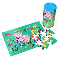 Peppa Pig Jigsaw Puzzle in Tube